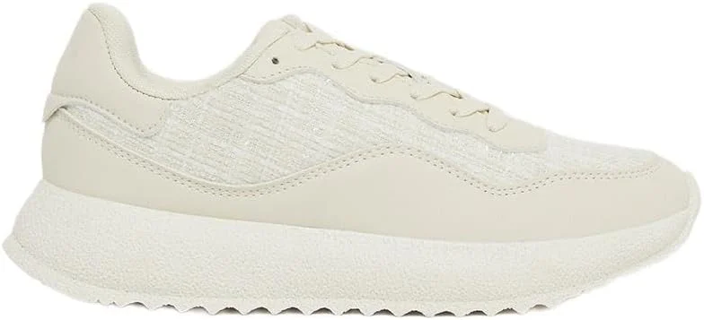 کفش ورزشی بندی زنانه استایلی با طرح پنل دار