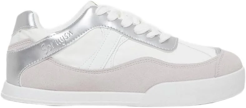 کفش ورزشی زنانه استایلی مدل پنل دار بند دار پلتفرم کفش ورزشی زنانه استایلی مدل پنل دار بند دار پلتفرم