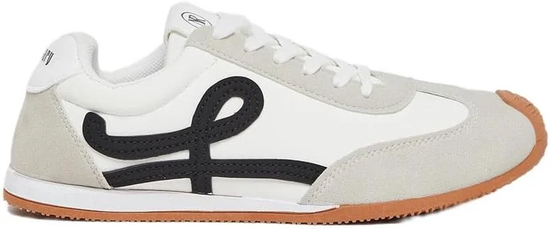 کفش ورزشی تخت زنانه استایلی با طرح پنل و بند کفش ورزشی تخت زنانه استایلی با طرح پنل و بند