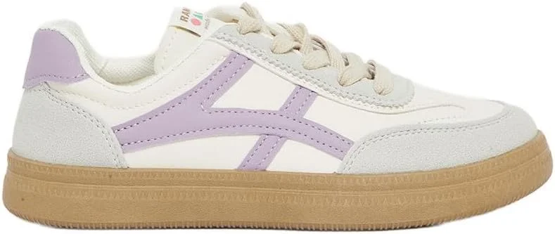 کفش ورزشی زنانه استایلی مدل پنل دار و بند دار