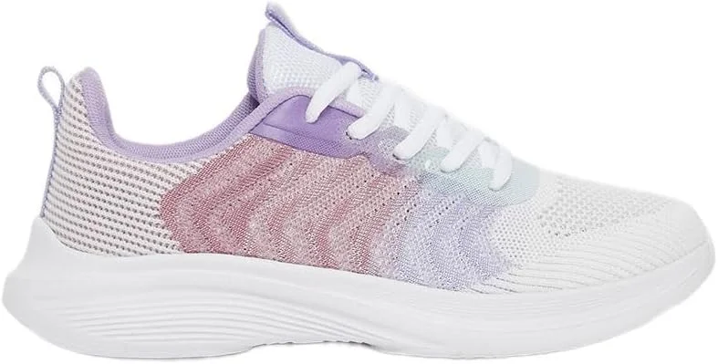 کفش ورزشی زنانه استایلی با طرح توری و سایه روشن کفش ورزشی زنانه استایلی با طرح توری و سایه روشن