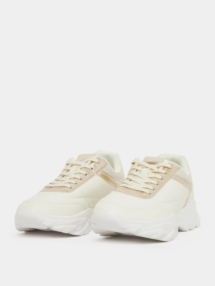 کفش ورزشی زنانه استایلی، طرح دار و بند دار