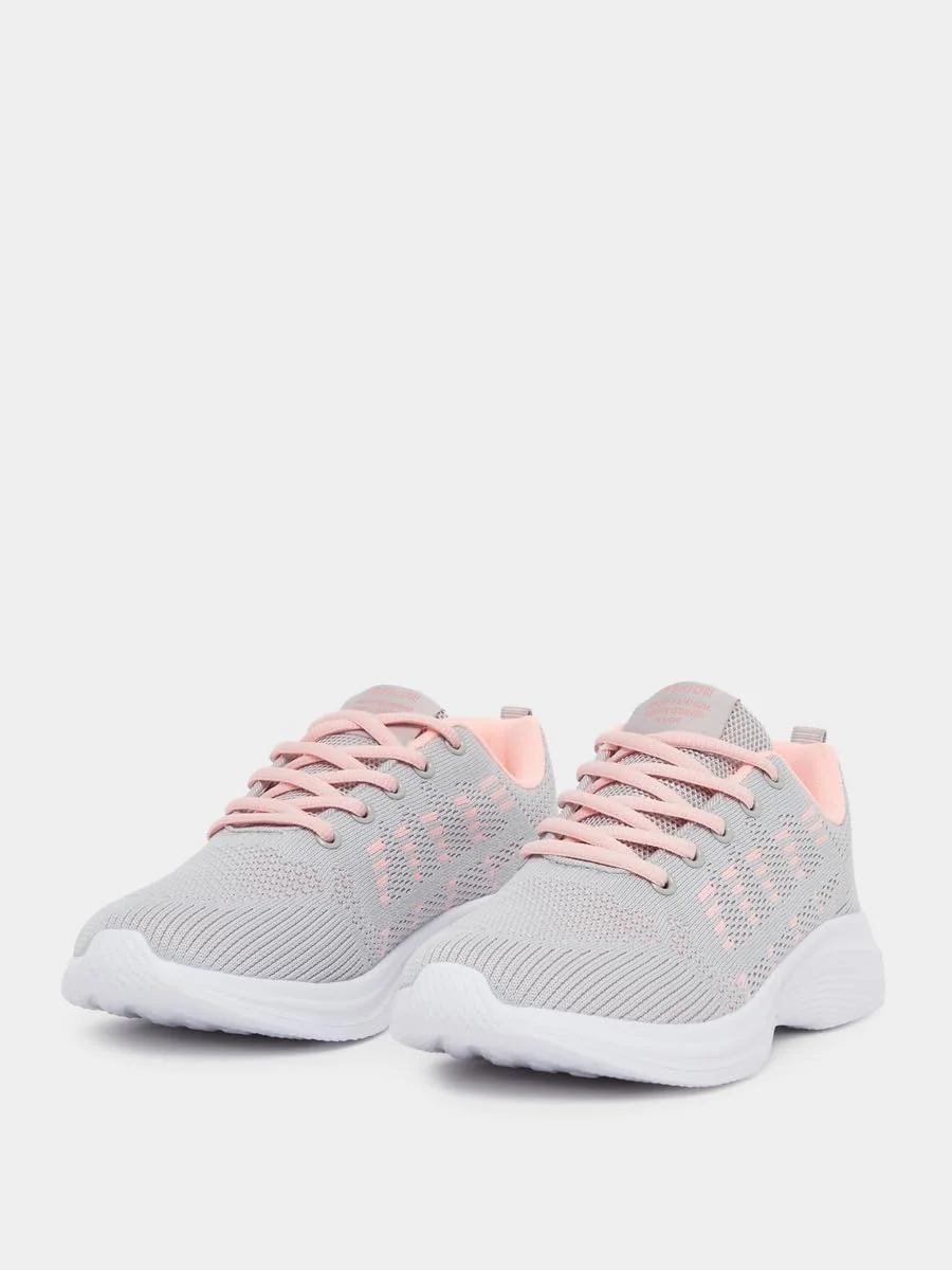 کفش ورزشی زنانه استایلی با رویه توری و بند دار