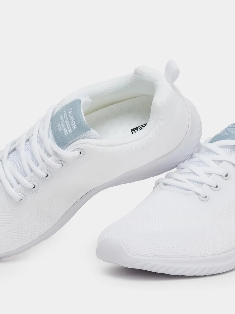 کفش ورزشی زنانه استایلی بافت توری بند دار