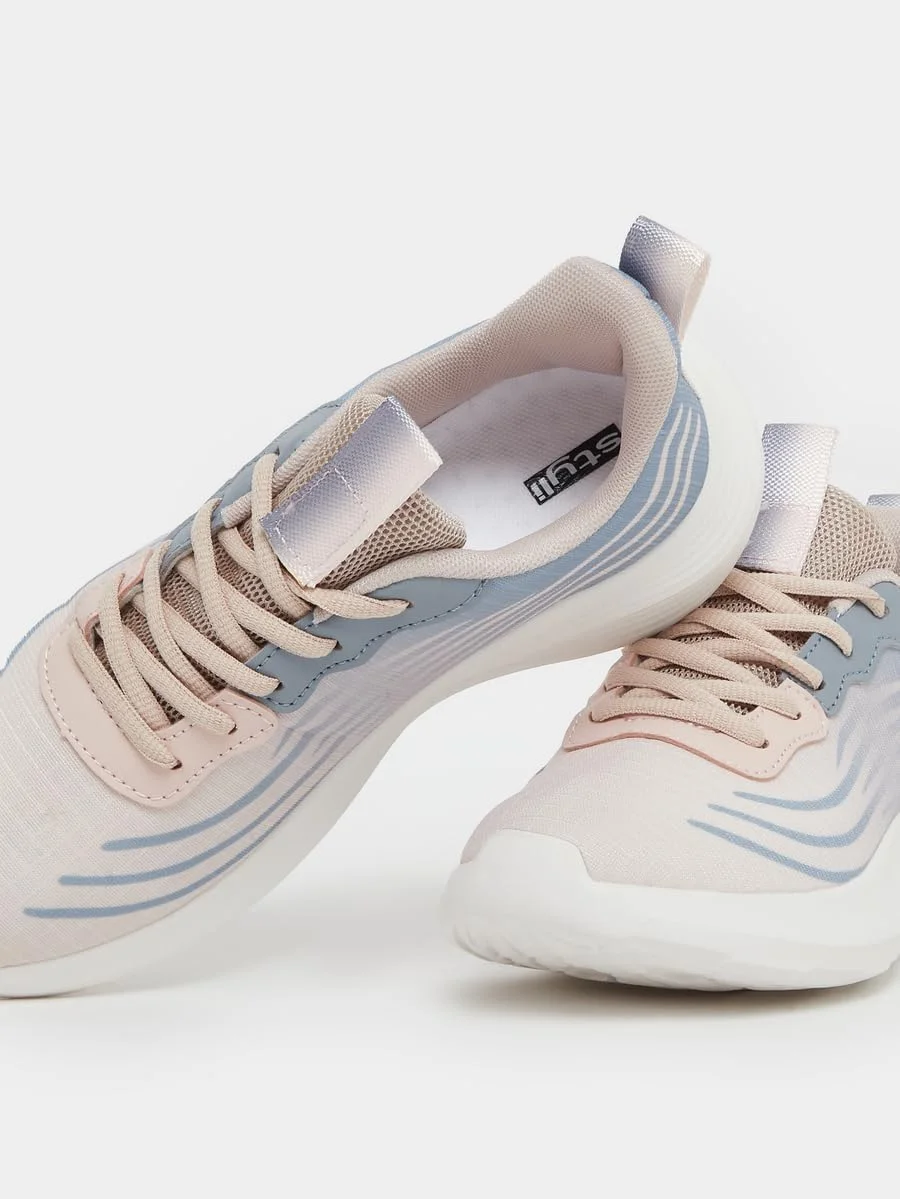 کفش ورزشی زنانه استایلی طرح آمبر بند دار