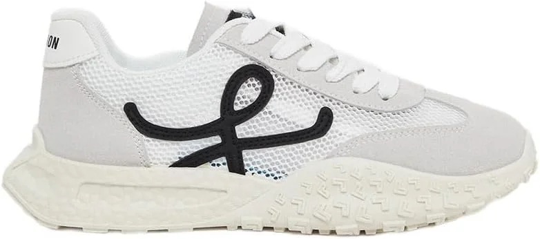 کفش ورزشی زنانه استایلی با پنل توری و بند دار