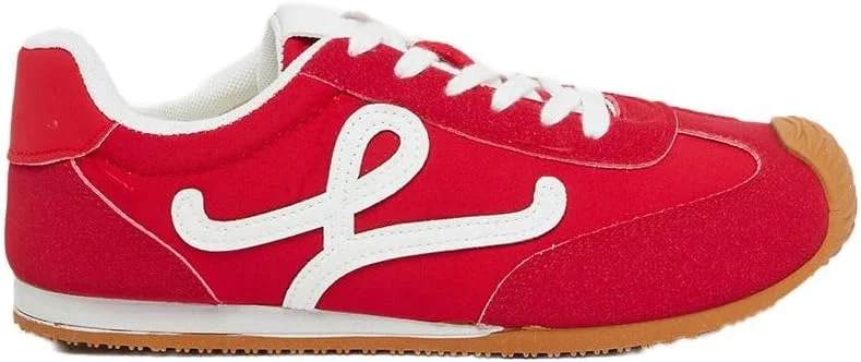 کفش ورزشی زنانه استایلی با جزئیات لوگو و بند