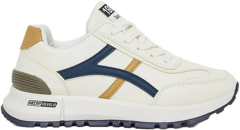 کفش کتانی زنانه استایلی با زیره ضخیم و بند دار