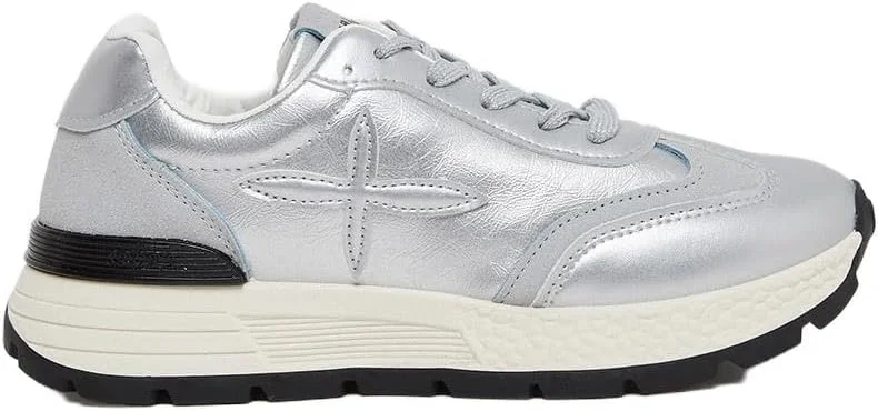 کفش کتانی زنانه استایلی با طرح لوگوی ستاره و بند دار