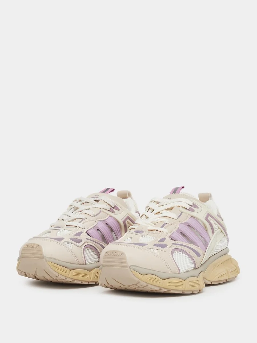 کفش کتانی زنانه استایلی با زیره ضخیم و بند دار