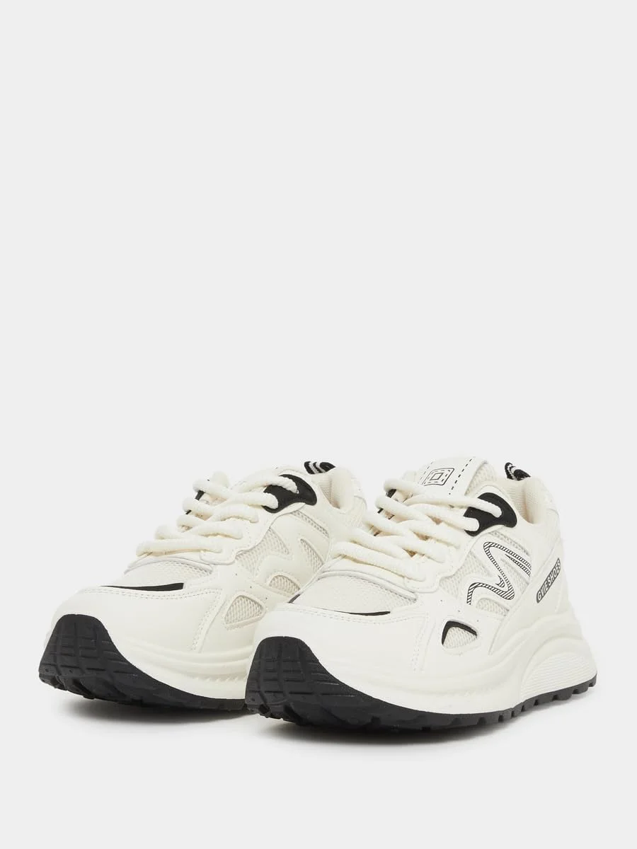 کفش ورزشی زنانه استایلی با زیره ضخیم و بند دار