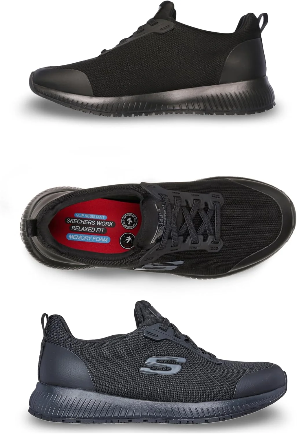 کفش کار زنانه اسکچرز مدل Squad Sr