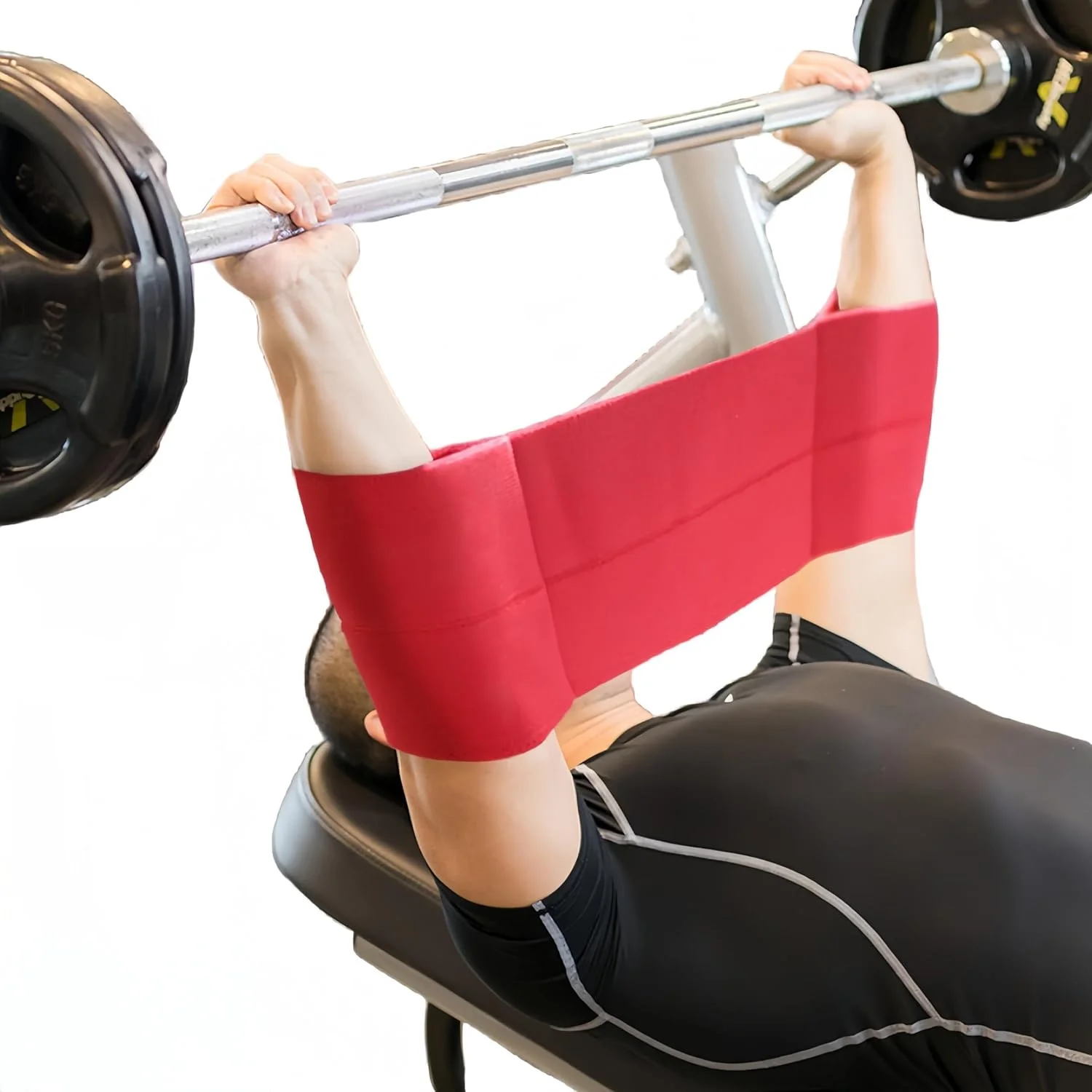 کش اسلینگ شات ممتاز برای پرس سینه و پاورلیفتینگ، پشتیبانی از وزنه برداری سنگین برای تمرینات قدرتی، رشد عضلات، ثبات مچ دست و جلوگیری از آسیب