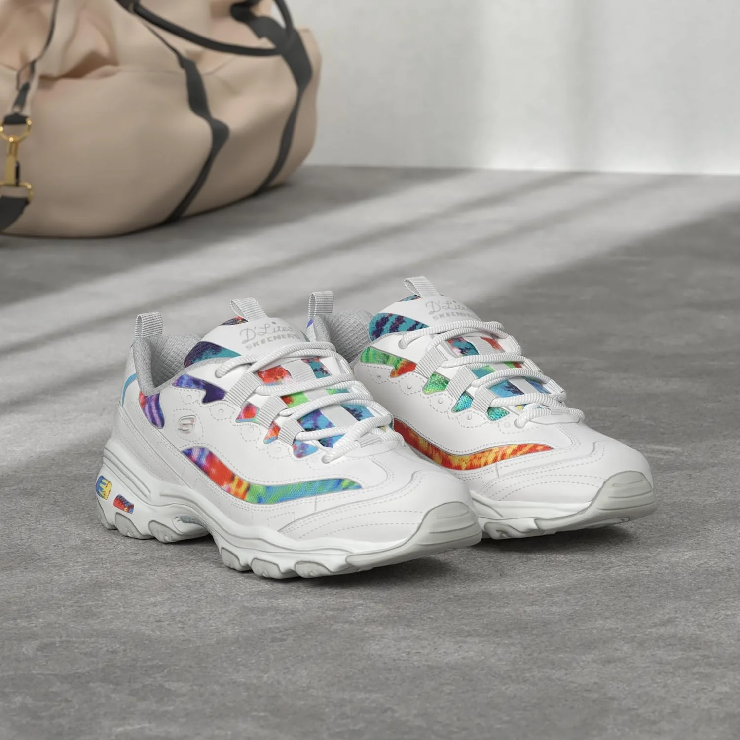 کفش ورزشی زنانه اسکیچرز مدل D'LITES - SUMMER FIESTA