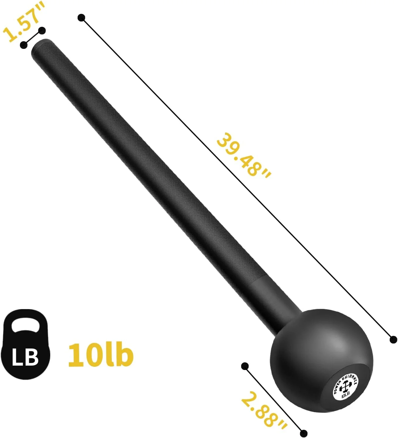 گرز فولادی پاور گایدنس، تمرین تمام بدن با آهن ریخته گری، تقویت شانه، هسته بدن، عضلات و مفاصل