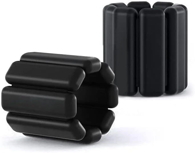 وزنه مچ پا برای زنان و مردان، دستبند وزنه دار قابل تنظیم برای تمرینات ورزشی در خانه، پیاده روی، دویدن، یوگا، ورزش، تمرینات قدرتی، ست 2 عددی