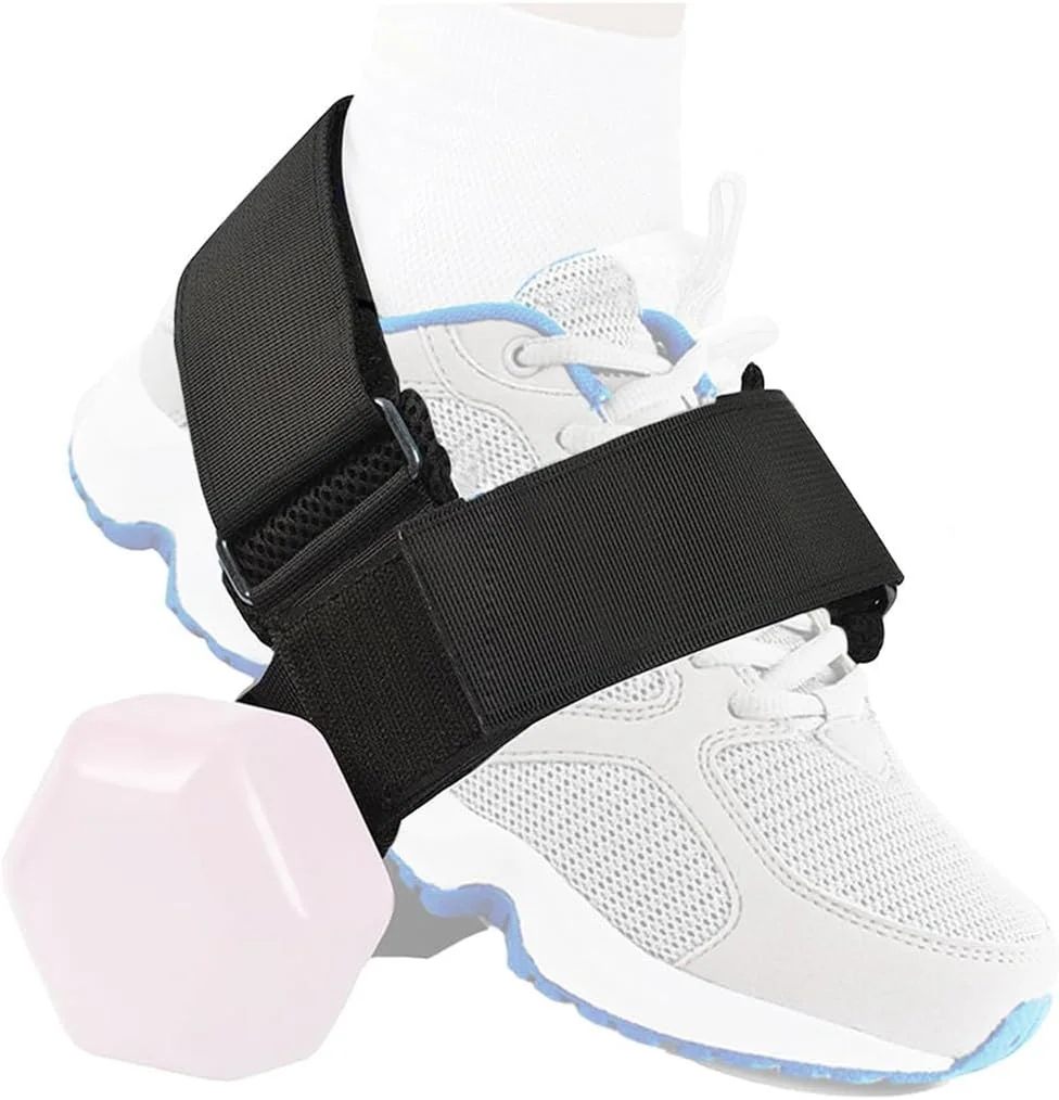 اتصال دمبل به پا، تمرین دهنده تیبیالیس، بندهای مچ پا برای وزنه برداری، تمرینات پا در خانه برای خم کننده های لگن، درد ساق پا، تمرینات همسترینگ، اکستنشن پا