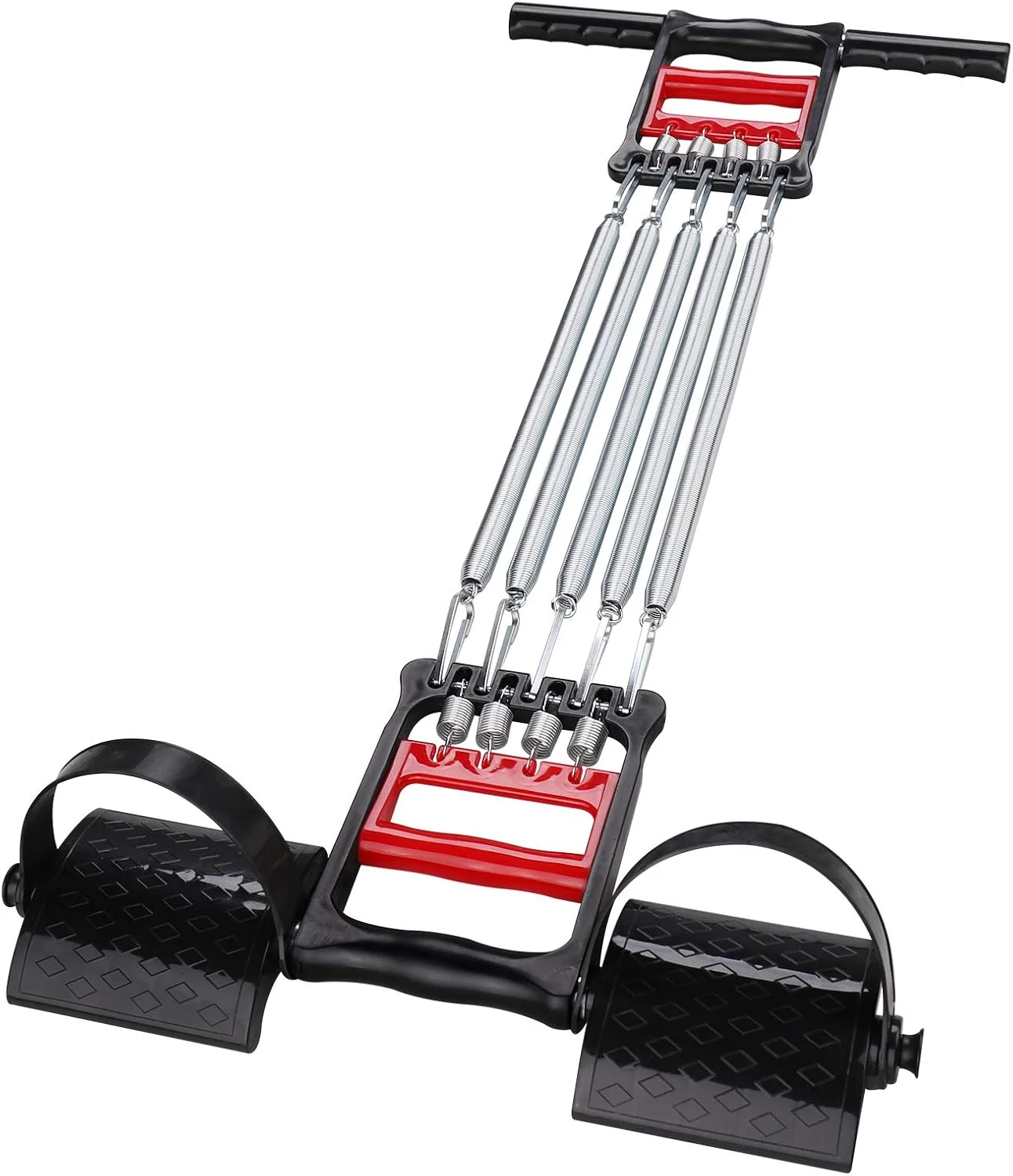 دستگاه تقویت سینه چند منظوره 3 در 1 برای آقایان و بانوان، شامل تقویت کننده مچ دست، تمرین بازو و کش پدالی الاستیک برای تمرینات دراز نشست و تقویت کننده حرفه ای سینه برای مردان