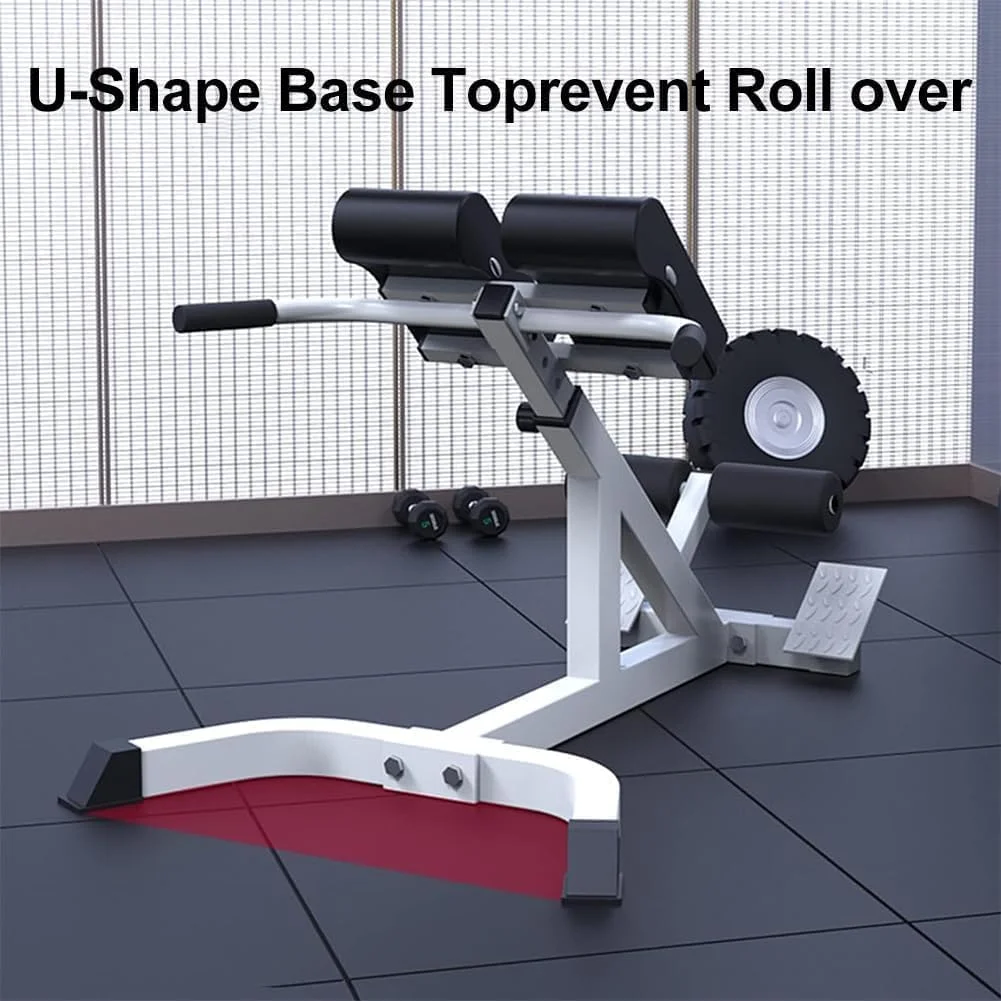 دستگاه اکستنشن کمر چند منظوره COFOEE، نیمکت هایپراکستنشن با قابلیت تنظیم ارتفاع، تمرین شکم و تقویت پا مناسب باشگاه خانگی، حداکثر ظرفیت 150 کیلوگرم دستگاه اکستنشن کمر چند منظوره COFOEE، نیمکت هایپراکستنشن با قابلیت تنظیم ارتفاع، تمرین شکم و تقویت پا مناسب باشگاه خانگی، حداکثر ظرفیت 150 کیلوگرم