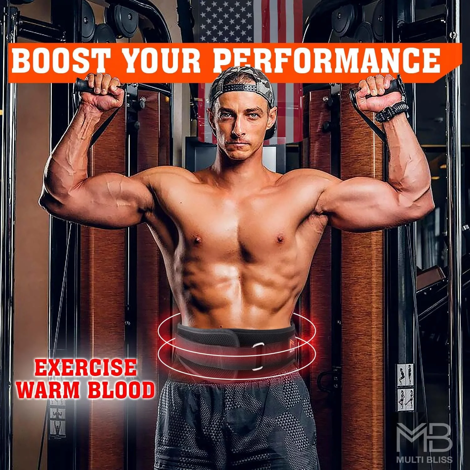 کمربند بدنسازی وزنه برداری با کیفیت عالی، پشتیبانی قوی و لایه دار از کمر، کمربند تمرینی فوق سبک و با استحکام دو برابر، سگک قفل خودکار، پاورلیفتینگ، ددلیفت، اسکات، تمرین 6.7 اینچی (هدیه رایگان)