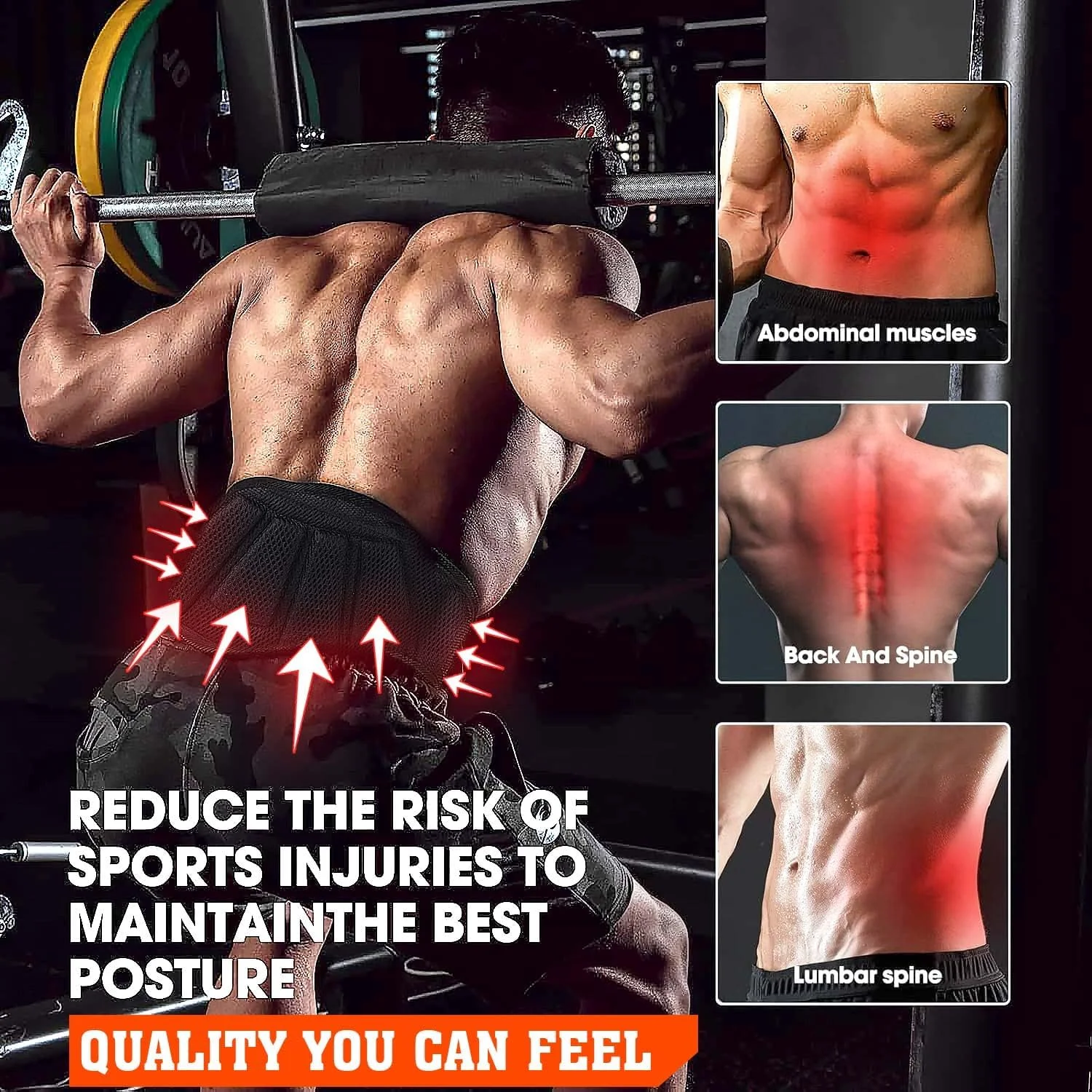 کمربند بدنسازی وزنه برداری با کیفیت عالی، پشتیبانی قوی و لایه دار از کمر، کمربند تمرینی فوق سبک و با استحکام دو برابر، سگک قفل خودکار، پاورلیفتینگ، ددلیفت، اسکات، تمرین 6.7 اینچی (هدیه رایگان)