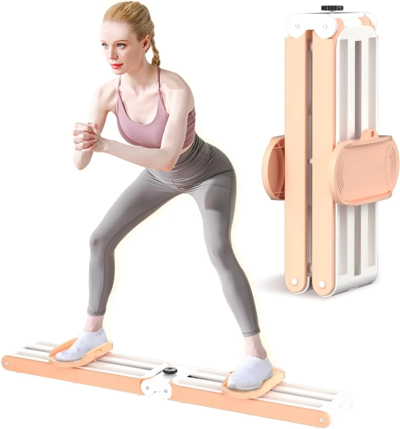 تقویت کننده عضلات ران NALACAL، تجهیزات تمرین لگن و داخل ران، تمرین دهنده عضلات کف لگن با کش مقاومتی برای پا، تقویت کننده ران، محصولات تمرین کگل برای زنان