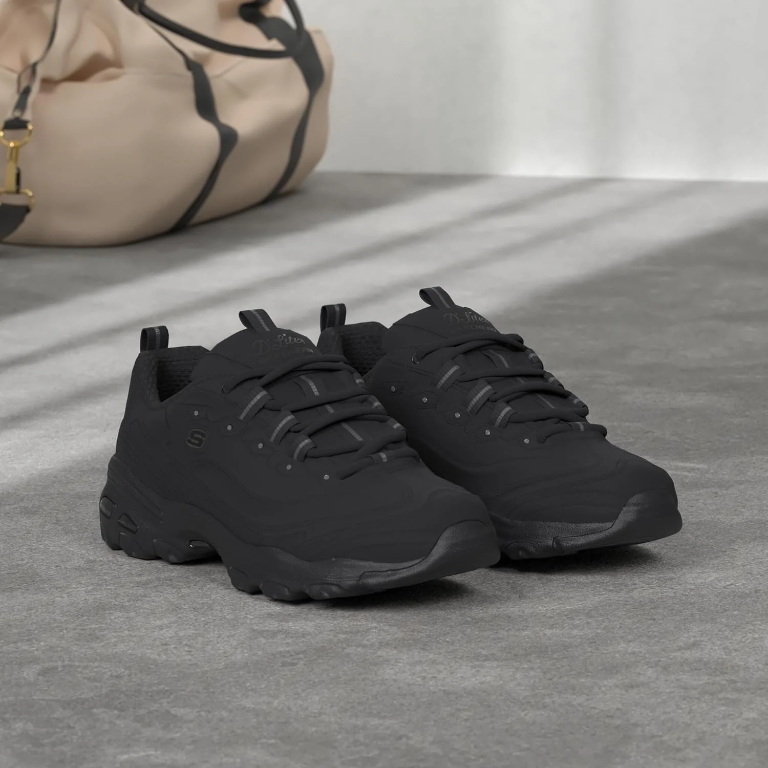 کفش ورزشی زنانه Skechers D'lites مدل Biggest Fan