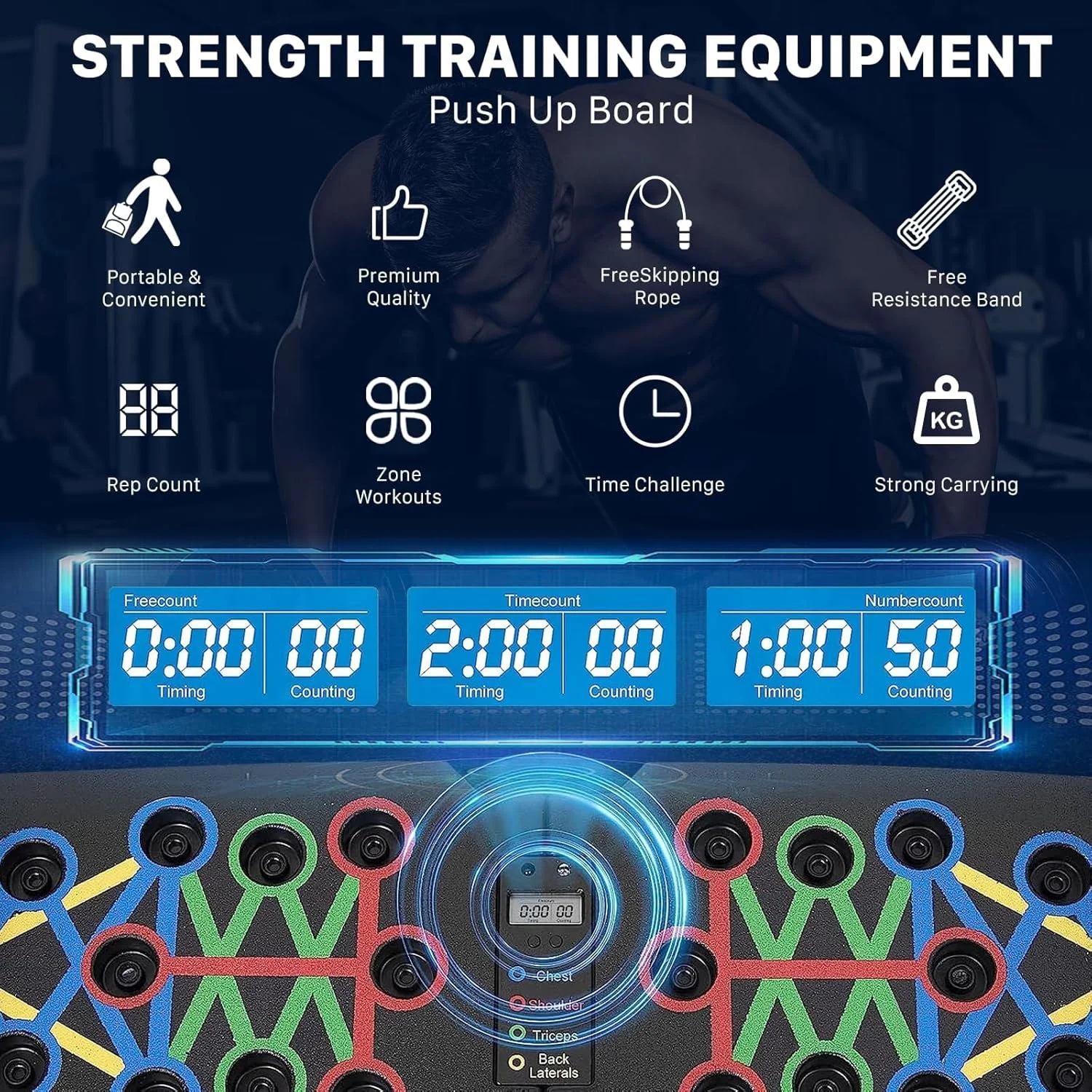 تخته شنا سوئدی 30 در 1، تجهیزات چند منظوره قابل حمل باشگاه با دستگیره میله بارفیکس، پایه های تمرین قدرتی تاشو، تجهیزات حرفه ای تناسب اندام برای تمرینات سینه، بازو و عضلات