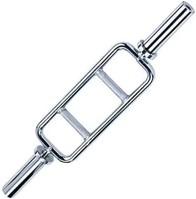 میله هالتر المپیک مکس استرنگث مخصوص تمرینات پشت بازو به همراه قفل فنری