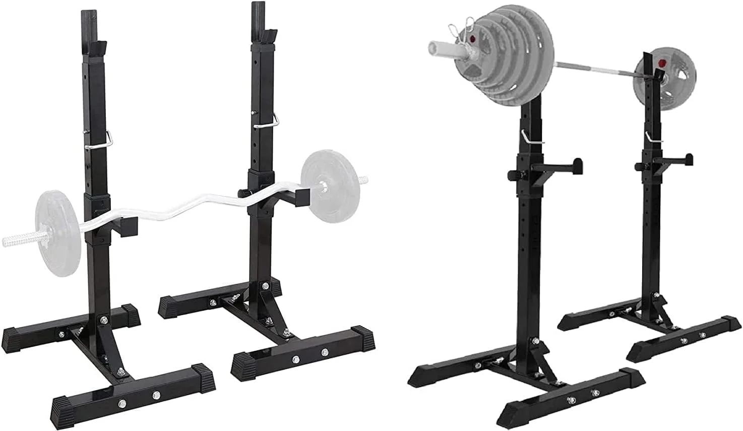 رک اسکات X مکس استرنگث، رک هالتر بدنسازی مردانه، قفسه چند منظوره، براکت قابل تنظیم، استند تمرین قدرتی باشگاه خانگی، رک اسکات وزنه برداری