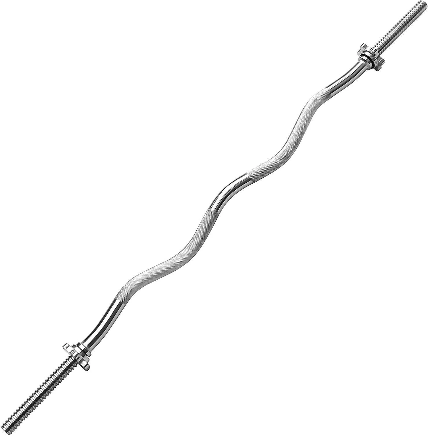 میله هالتر کرومی جامد با حداکثر استحکام X - میله وزنه برداری سنگین برای تمرینات شدید، ساخته شده برای دوام و عملکرد در تمرینات قدرتی