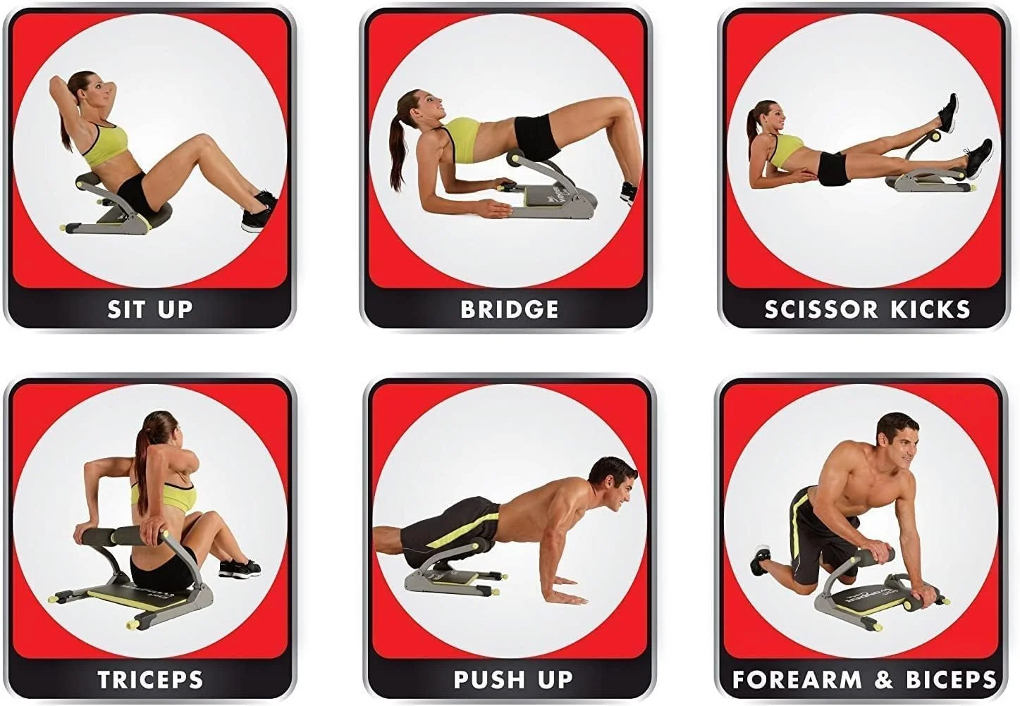 دستگاه ورزشی تقویت عضلات شکم و فرم دهی بدن