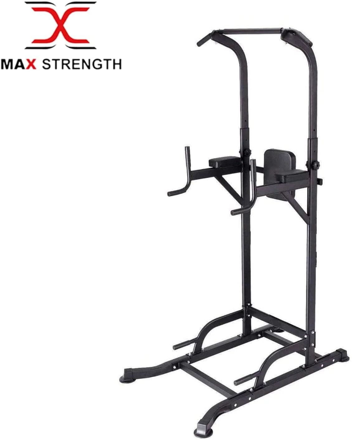 ایستگاه تمرین قدرتی مکس استرنگث - بارفیکس و پارالل قابل تنظیم ارتفاع برای استفاده خانگی و باشگاهی