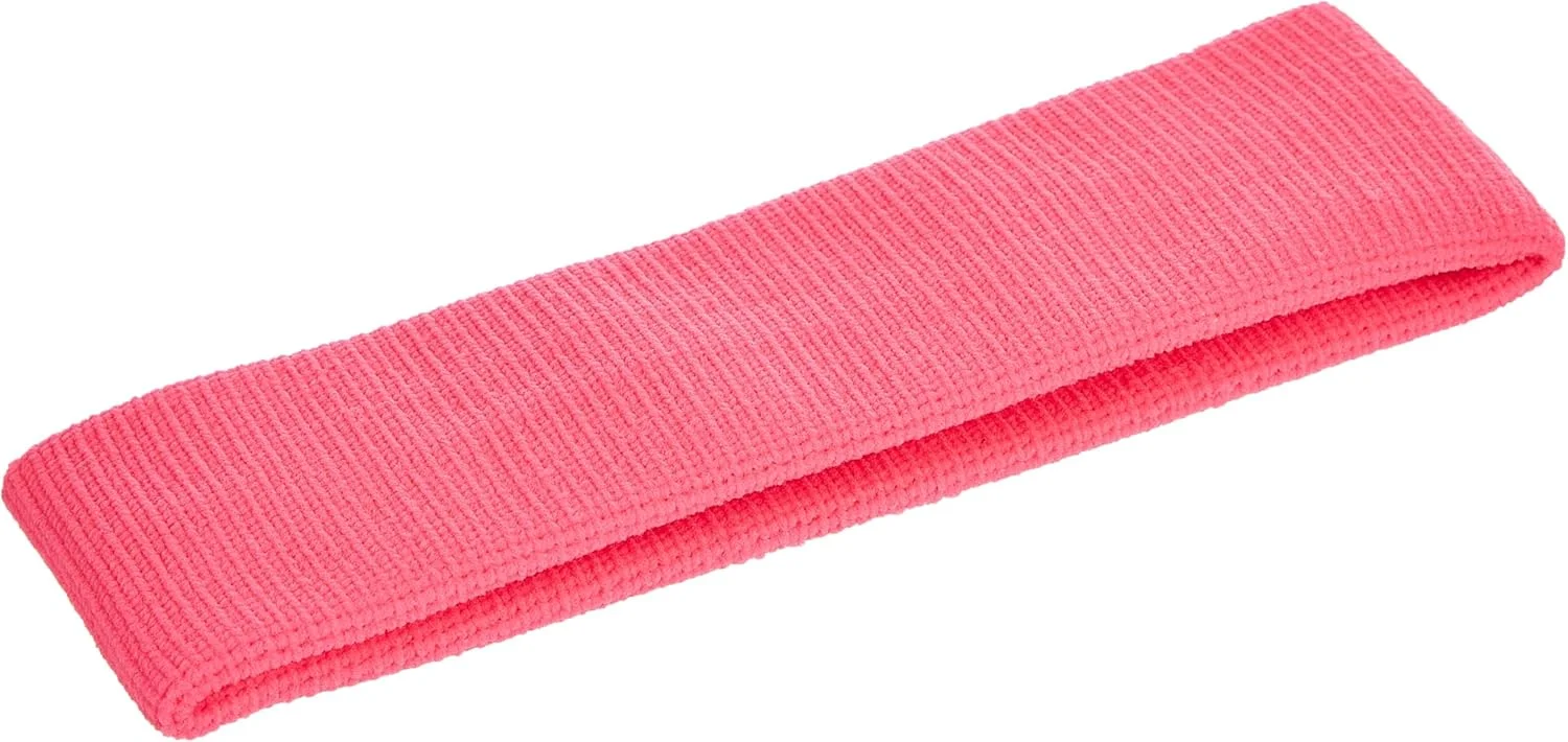 هدبند ورزشی نایلونی Leader Sport TA Sport 140A، صورتی چرک