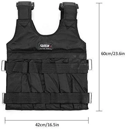 جلیقه وزنه دار قابل تنظیم برای زنان و مردان، جلیقه وزنه دار برای دویدن، تمرینات قدرتی، استقامت، تناسب اندام، جلیقه تمرینی ورزشی (وزنه ها شامل نمی شوند) جلیقه وزنه دار قابل تنظیم برای زنان و مردان، جلیقه وزنه دار برای دویدن، تمرینات قدرتی، استقامت، تناسب اندام، جلیقه تمرینی ورزشی (وزنه ها شامل نمی شوند)