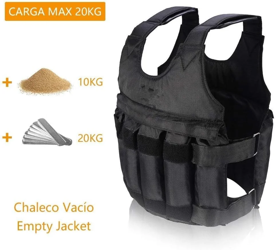 جلیقه وزنه دار قابل تنظیم برای زنان و مردان، جلیقه وزنه دار برای دویدن، تمرینات قدرتی، استقامت، تناسب اندام، جلیقه تمرینی ورزشی (وزنه ها شامل نمی شوند) جلیقه وزنه دار قابل تنظیم برای زنان و مردان، جلیقه وزنه دار برای دویدن، تمرینات قدرتی، استقامت، تناسب اندام، جلیقه تمرینی ورزشی (وزنه ها شامل نمی شوند)