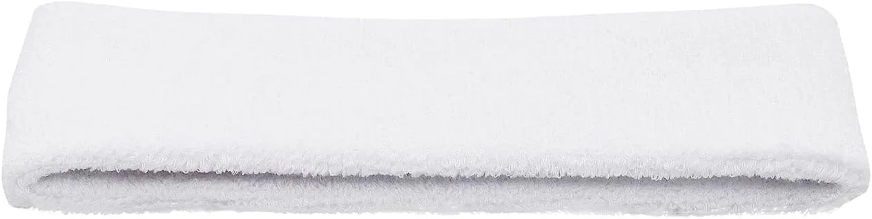 هدبند ورزشی نخی لیدر اسپرت مدل 140A، سفید، سایز آزاد