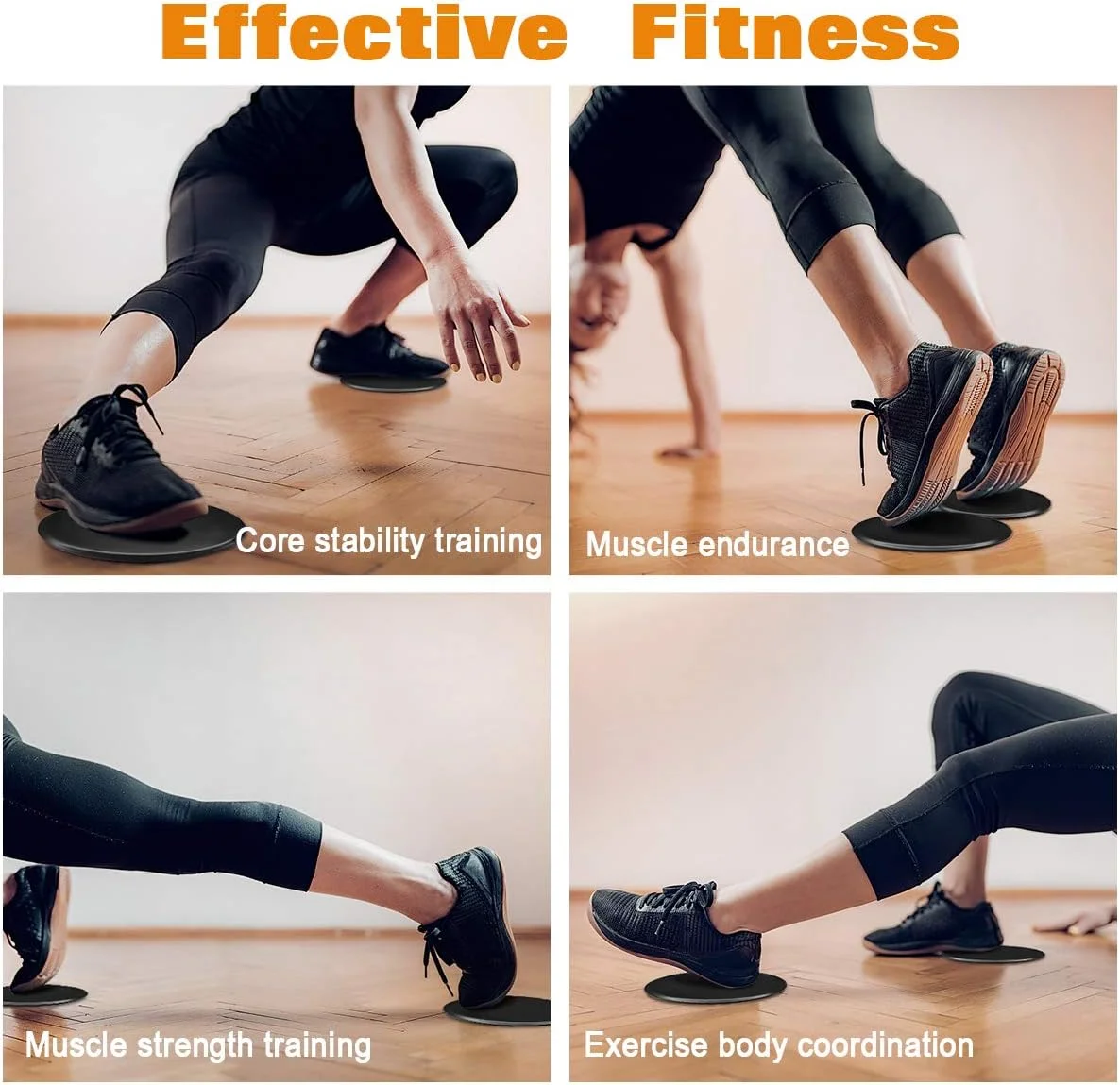 اسلایدرهای ورزشی خزنه کور، بسته 2 عددی، دیسک های لغزنده ورزشی برای تقویت عضلات مرکزی، هماهنگی و تمرینات شکم مناسب برای منزل و فضای باز