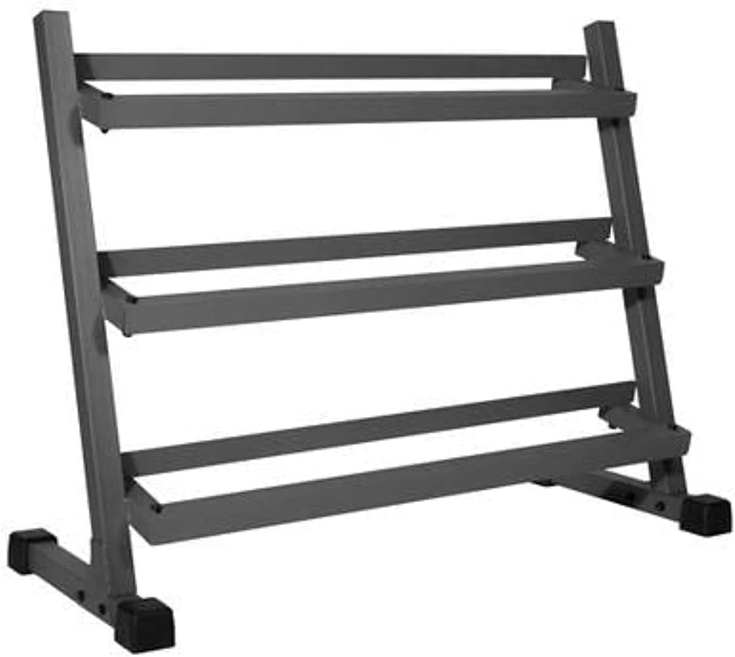 ست دمبل گرد ممتاز جردن فیتنس انگلستان از 2.5 کیلوگرم تا 20 کیلوگرم همراه با رک - وزنه های دمبل گرد برای تمرینات در خانه و باشگاه های ورزشی