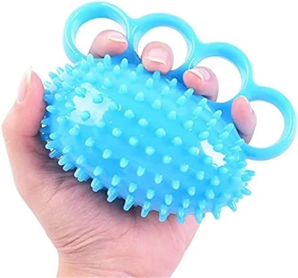 توپ ضد استرس تمرینی برای تقویت دست - تقویت کننده قدرت گرفتن، بهبود انعطاف پذیری، برای تمرینات آرتروز، تونل کارپال، گیتار، صخره نوردی، کاهش استرس و تقویت انگشتان