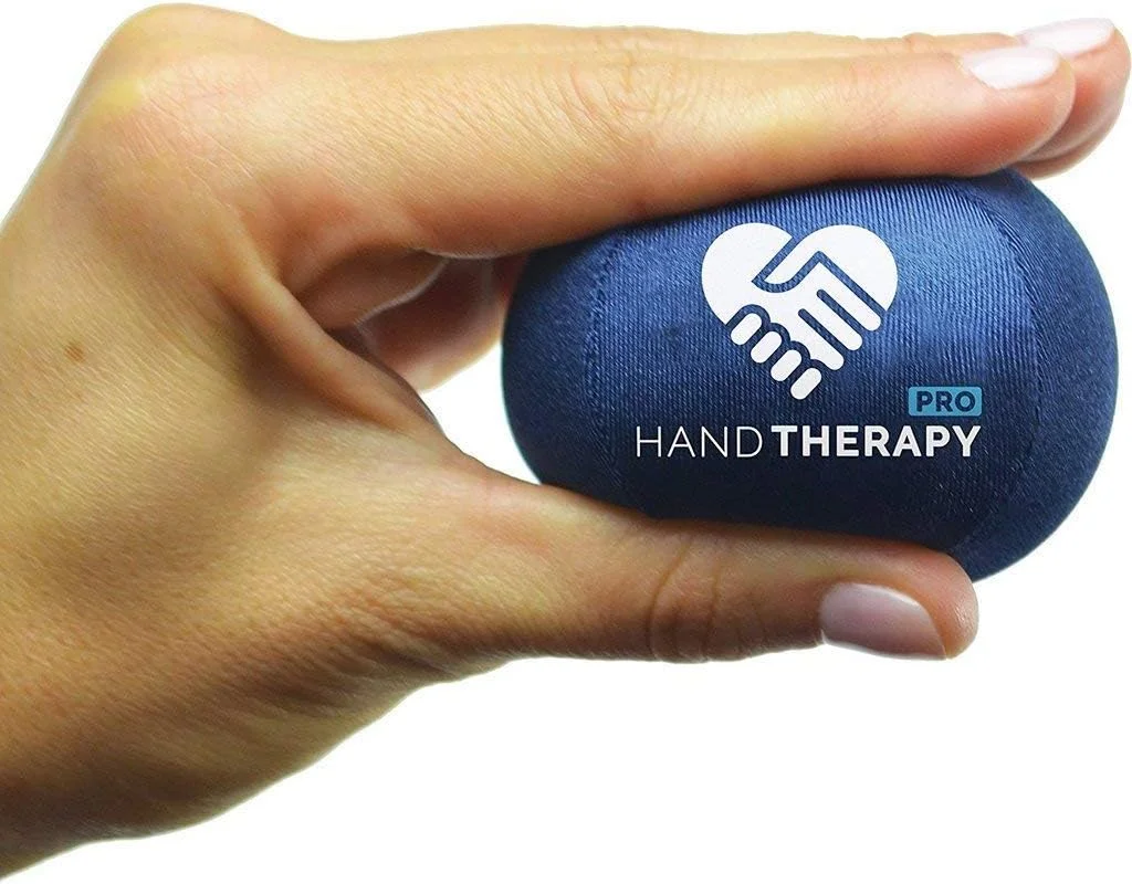 توپ ضد استرس ژلی برای تسکین درمانی استرس، تقویت قدرت گرفتن، بازیابی تحرک (آبی تیره)