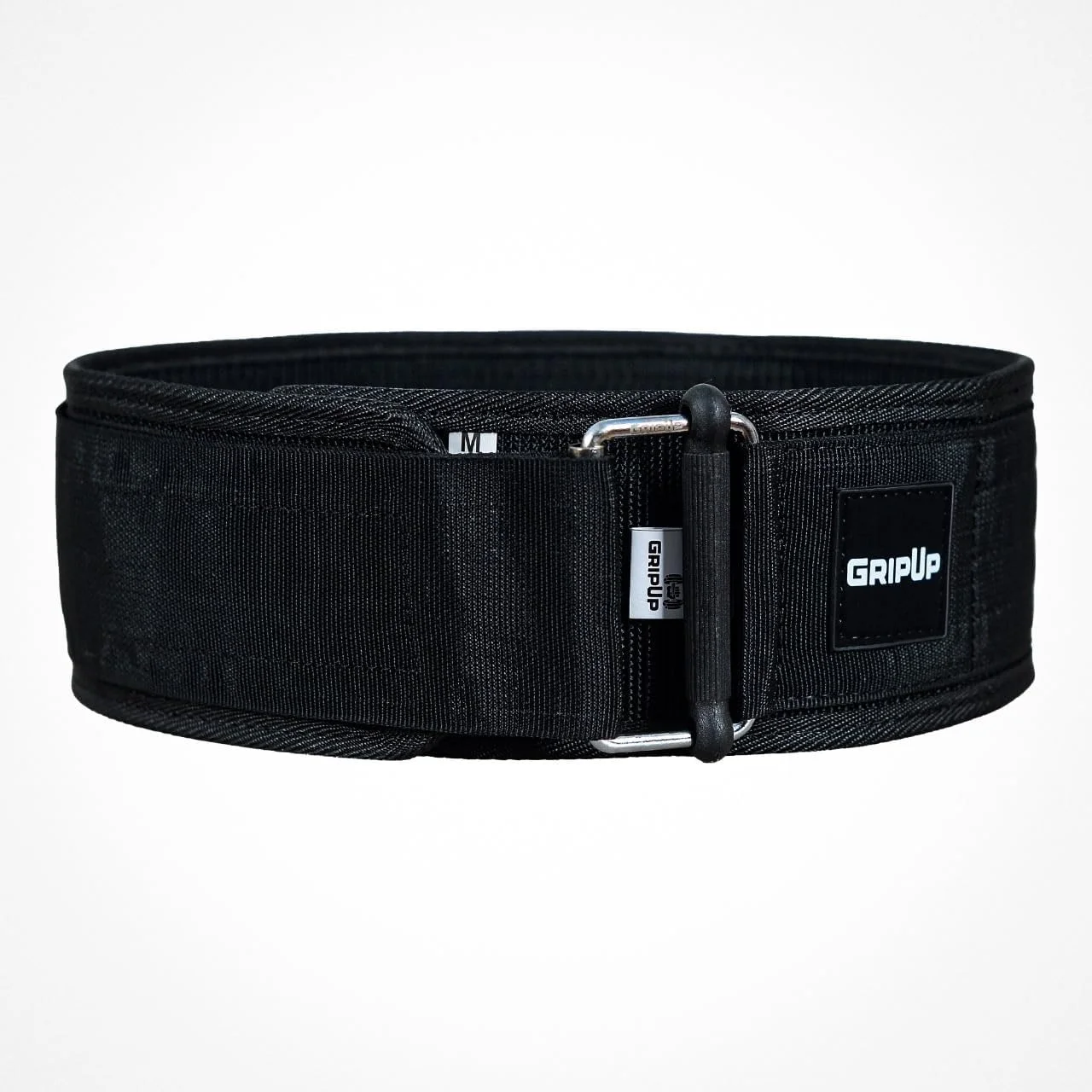 کمربند وزنه برداری قفل خودکار GripUp، کمربند باشگاهی ممتاز 4 اینچی با سگک قابل تنظیم، پشتیبانی از کمر برای تمرینات کراس فیت، مناسب برای آقایان و بانوان، پاورلیفتینگ، بدنسازی و ددلیفت