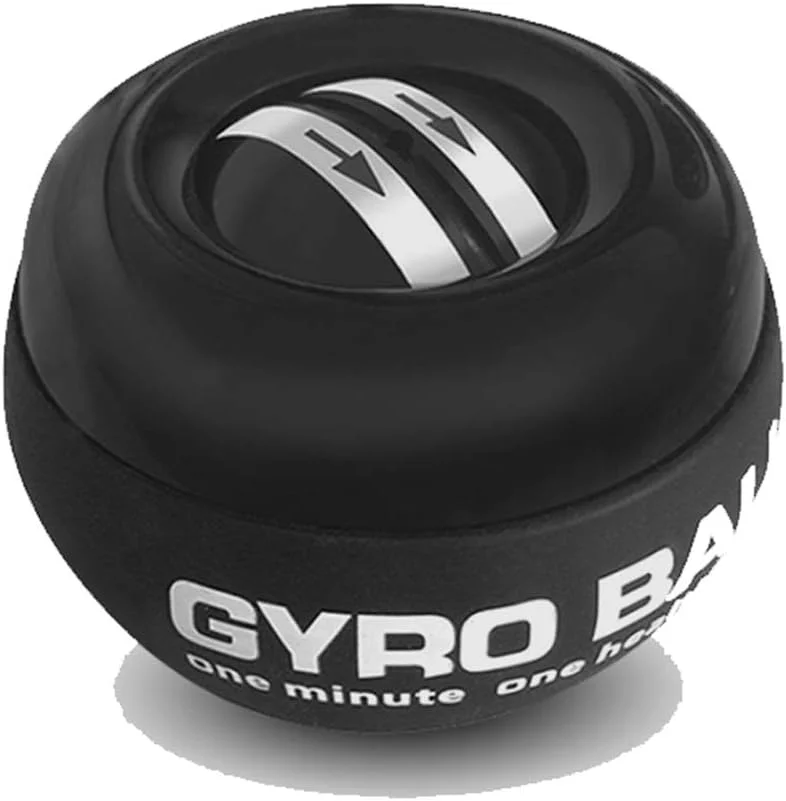 توپ ژیروسکوپی قدرتی مچی با شروع خودکار، تقویت کننده مچ و تمرین دهنده ساعد برای تقویت استخوان ها و عضلات مچ دست و انگشتان با چراغ های LED