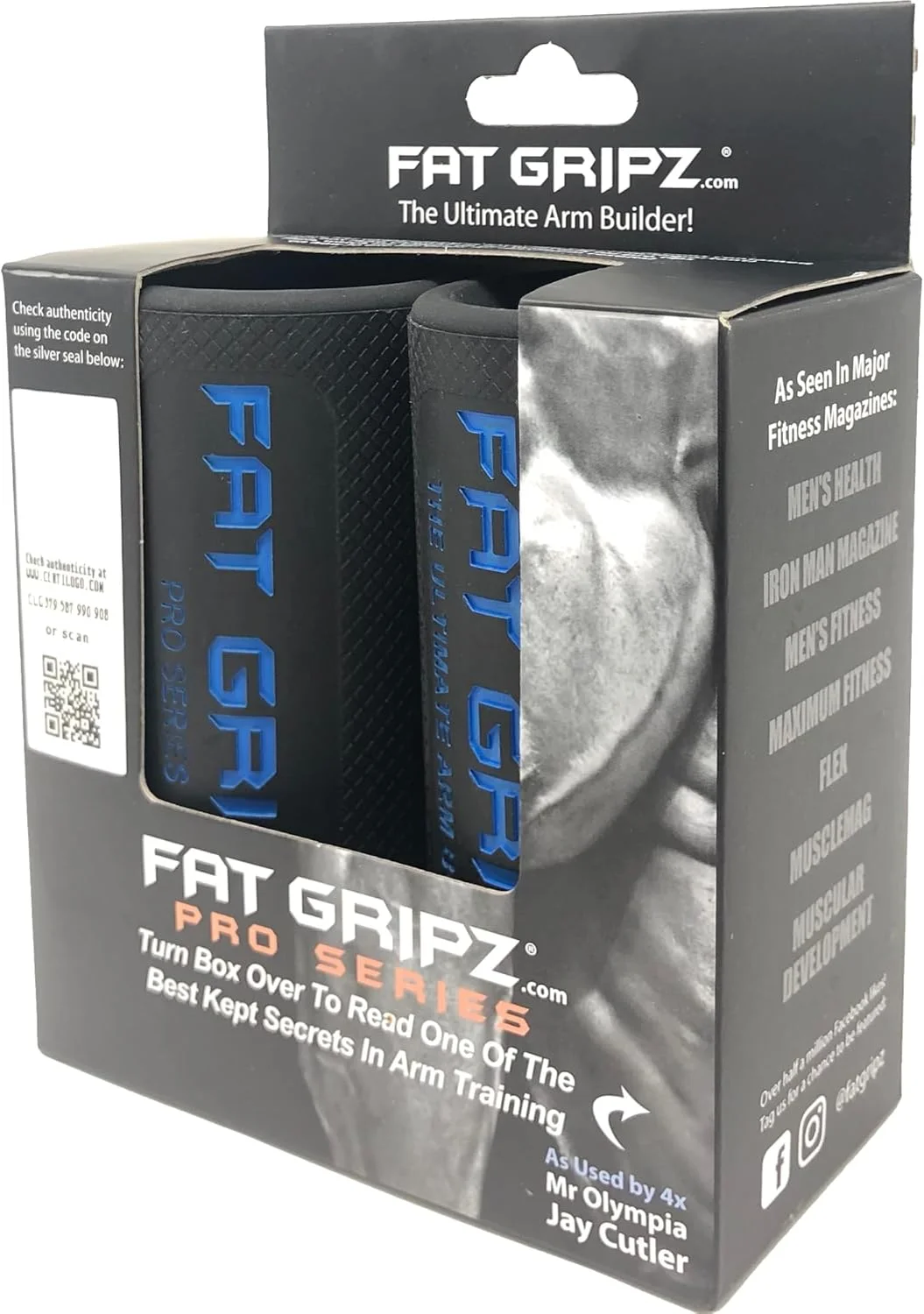 Fat Gripz Pro - نسخه ویژه مشکی (جدید) (قطر خارجی 2.25 اینچ)