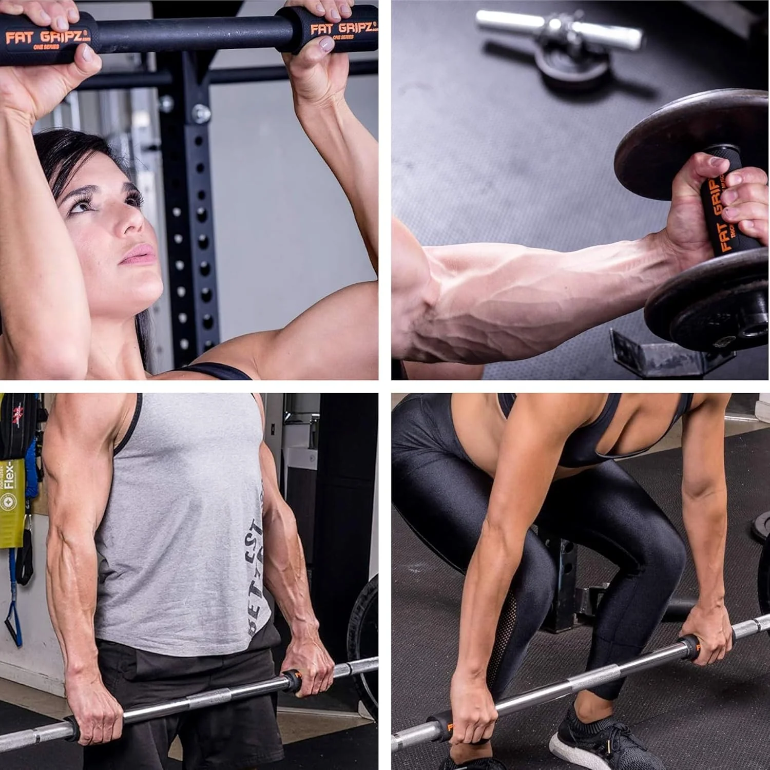 افزایش دهنده قطر میله هالتر و دمبل Fat Gripz One (قطر خارجی 1.75 اینچ)