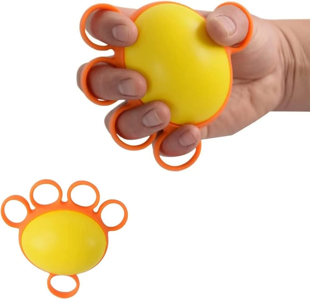 ابزار تمرین انگشت توپ ضد استرس، تقویت کننده مچ دست برای کودکان، توپ های فشاری برای تقویت دست و تمرین