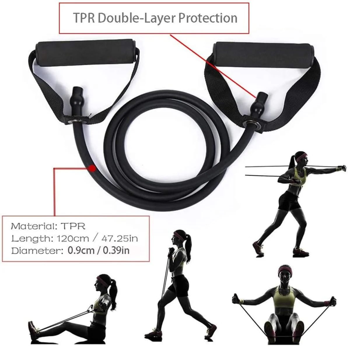 کش های ورزشی Azonee با دسته های راحت، طناب کششی یوگا، کش های ورزشی برای تمرین، کش های کششی برای فیزیوتراپی (آبی) کش های ورزشی Azonee با دسته های راحت، طناب کششی یوگا، کش های ورزشی برای تمرین، کش های کششی برای فیزیوتراپی (آبی)