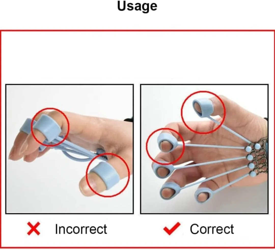 تقویت کننده انگشت، تمرین دهنده قدرت انگشت، تقویت کننده رگ ها، تقویت کننده دست و مچ با کش مقاومتی یوگا، مناسب برای مردان، زنان و کودکان