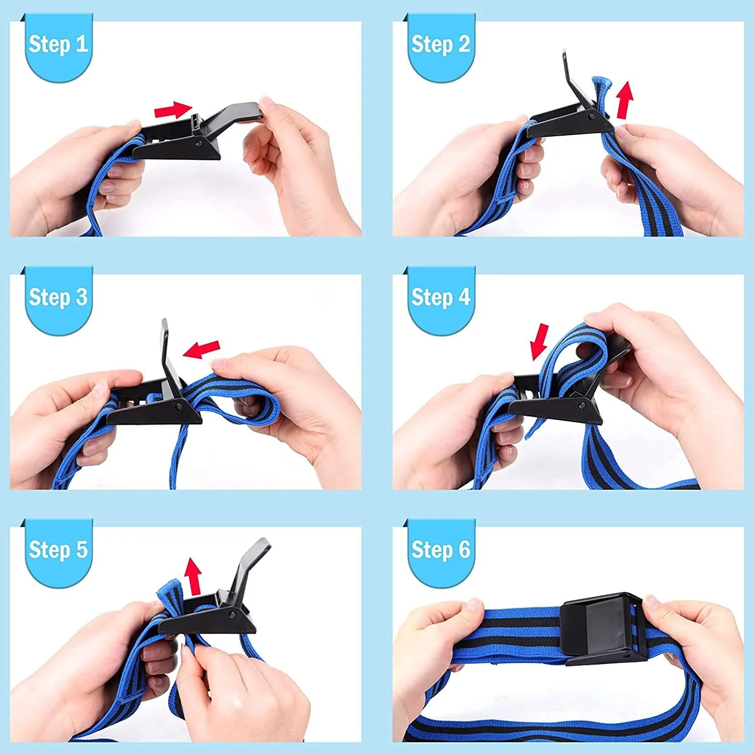 باند های محدود کننده جریان خون ELECDON برای فرم دهی باسن و ران، باند های تمرینی انسداد، بهترین باند های مقاومتی پارچه ای برای تمرینات باسن، اسکات، ران و تناسب اندام