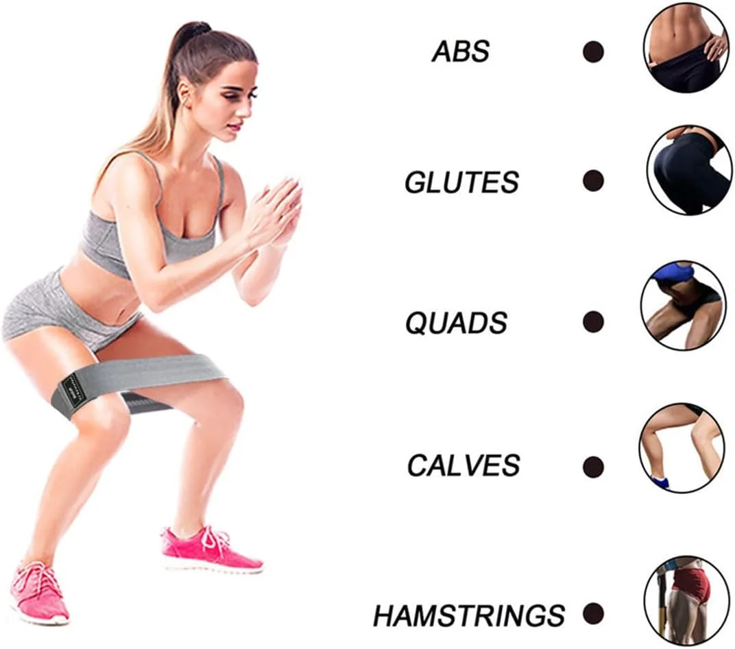 ست ۳ عددی کش های مقاومتی ورزشی برای پاها و باسن، کش های حلقه ای پارچه ای، بند یوگا تناسب اندام باشگاه، ضد لغزش، ۳ سطح مقاومت، کش های تمرینی برای زنان و مردان ست ۳ عددی کش های مقاومتی ورزشی برای پاها و باسن، کش های حلقه ای پارچه ای، بند یوگا تناسب اندام باشگاه، ضد لغزش، ۳ سطح مقاومت، کش های تمرینی برای زنان و مردان